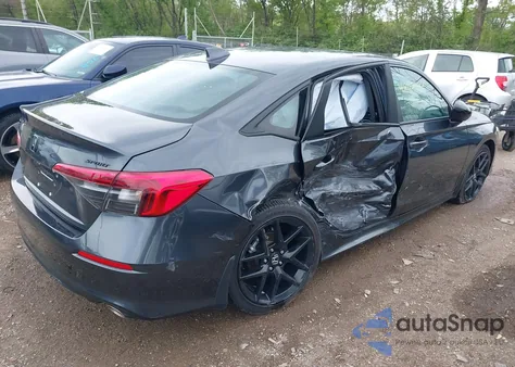 2024 Honda Civic Sport из США, поврежденный, VIN 2HGFE2F56RH536939